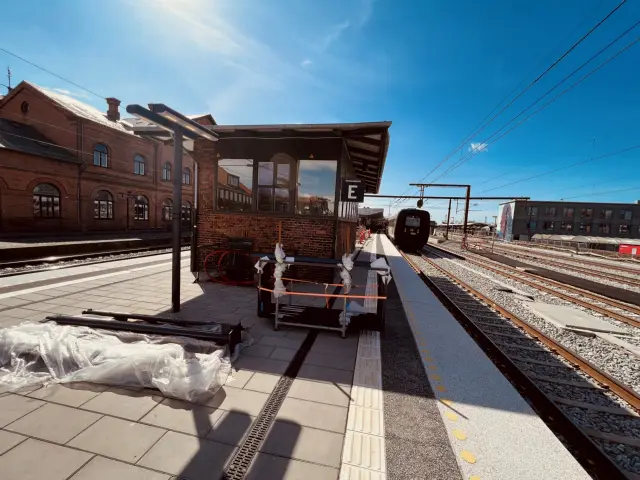 Billede af Slagelse Stations kommandopost.