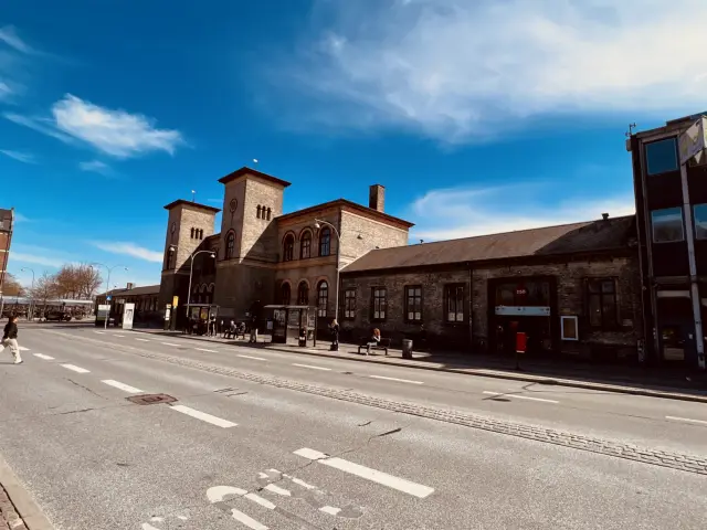 Billede af Roskilde Station.