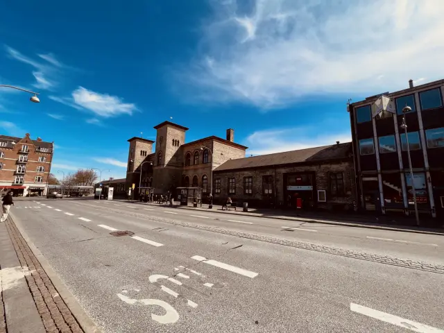 Billede af Roskilde Station.