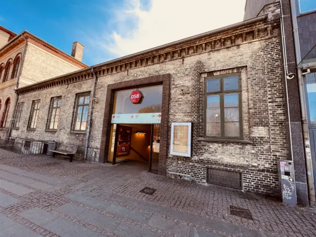 Billede af Roskilde Station.