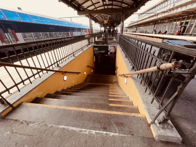 Billede af Roskilde Station.