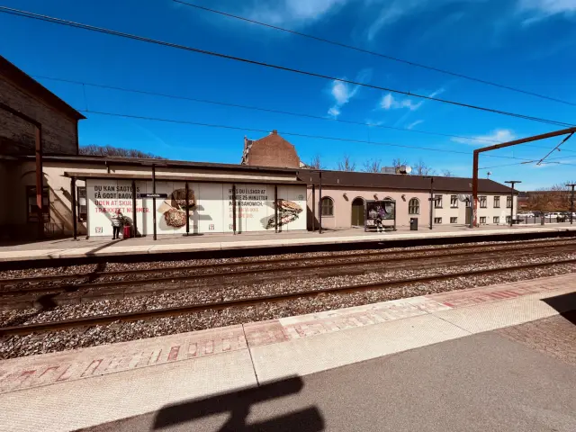 Billede af Roskilde Station.