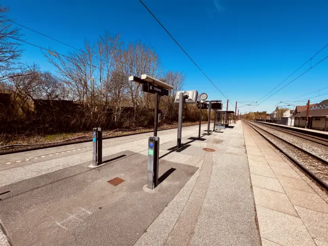 Billede af Borup Station.