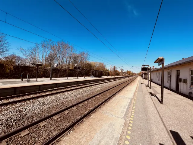 Billede af Borup Station.