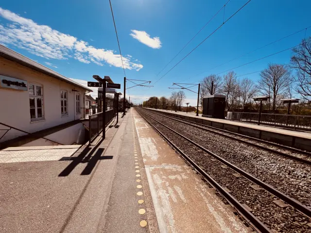 Billede af Borup Station.