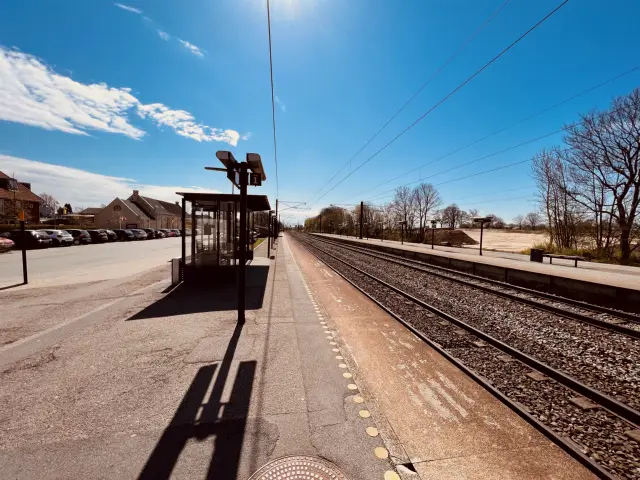 Billede af Borup Station.