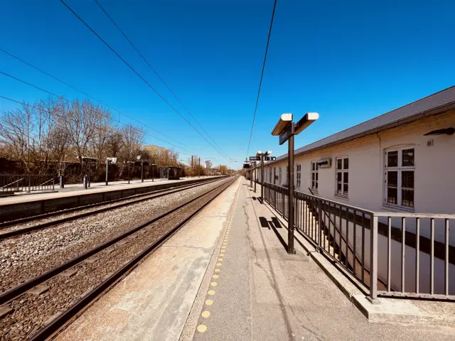 Billede af Borup Station.