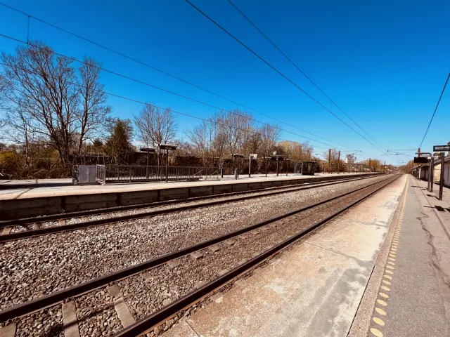 Billede af Borup Station.