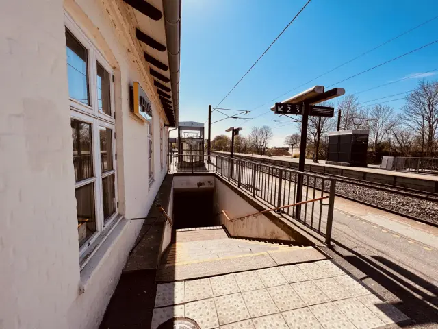 Billede af Borup Station.