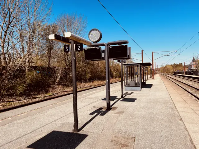 Billede af Borup Station.