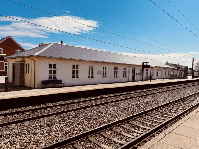 Billede af Borup Station.