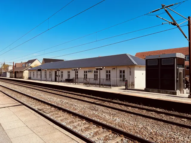 Billede af Borup Station.