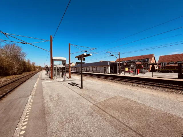Billede af Borup Stations varehus.