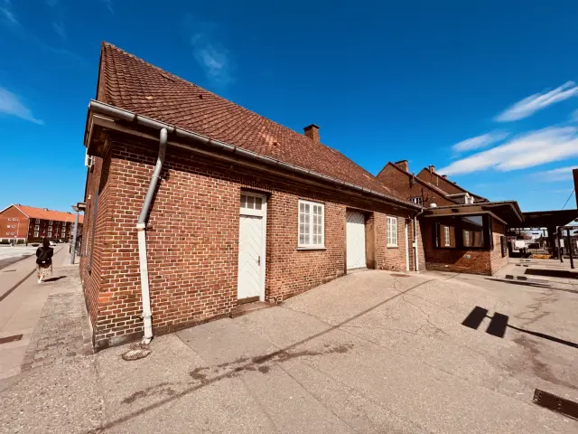 Billede af Ringsted Stations varehus.