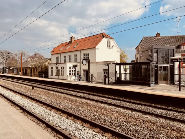 Billede af Viby Sjælland Station.