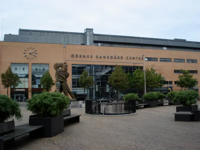 Billede af Odense Banegård Center.