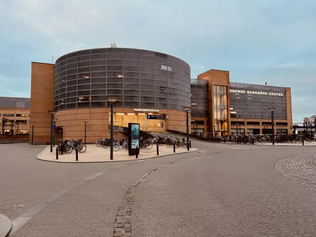 Billede af Odense Banegård Center.