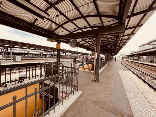Billede af Roskilde Station.