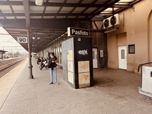 Billede af Roskilde Station.