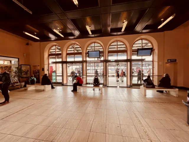 Billede af Roskilde Station.