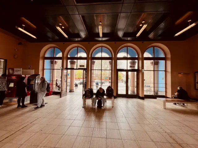 Billede af Roskilde Station.