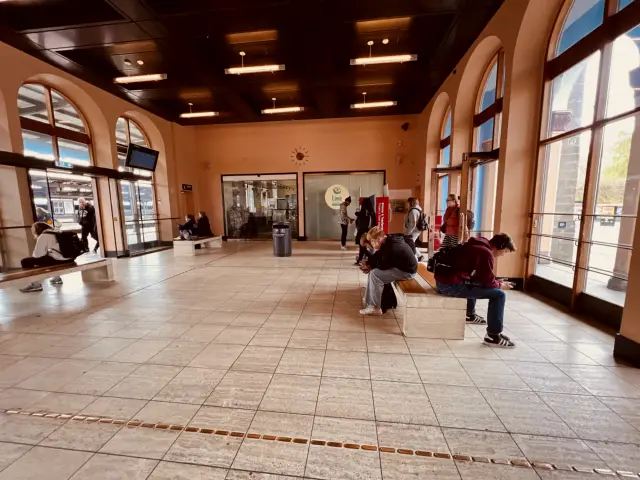 Billede af Roskilde Station.