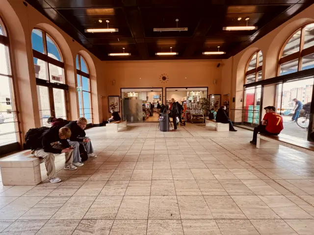 Billede af Roskilde Station.
