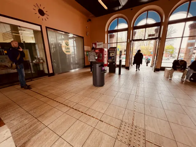 Billede af Roskilde Station.