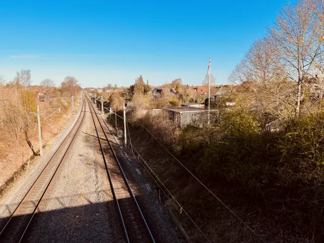 Billede af Vangede Station - Trinbræt er nedrevet, men Vangede Station har ligget her.