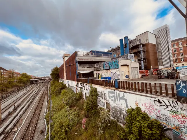 Billede af Valby Station - Station er nedrevet, men Valby Station har ligget her.