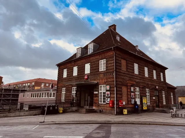 Billede af Valby Station.