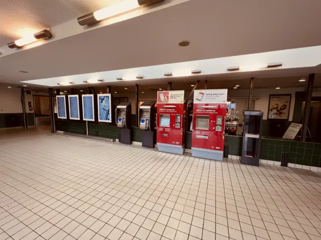 Billede af Valby Station.