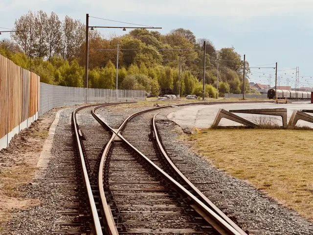 Billede af Fredericia godsstation Teknisk Station.