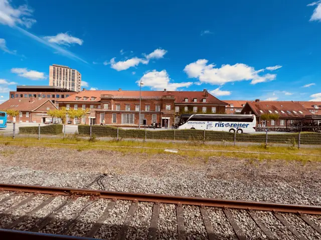 Billede af Horsens Station.