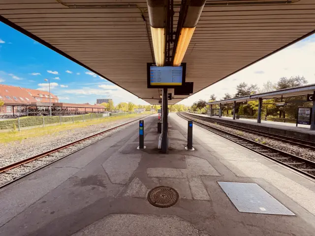 Billede af Horsens Station.