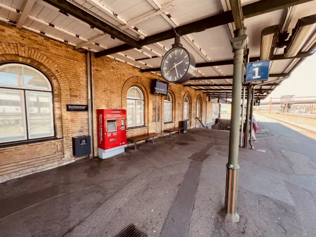 Billede af Næstved Station.