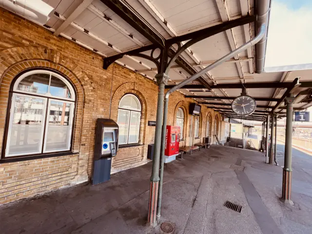 Billede af Næstved Station.