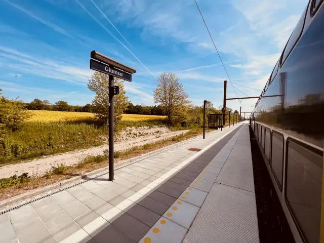 Billede af Glumsø Station.