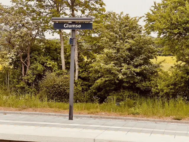 Billede af Glumsø Station.