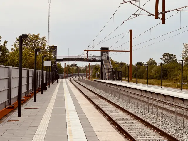 Billede af Glumsø Station.