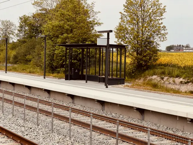 Billede af Glumsø Station.