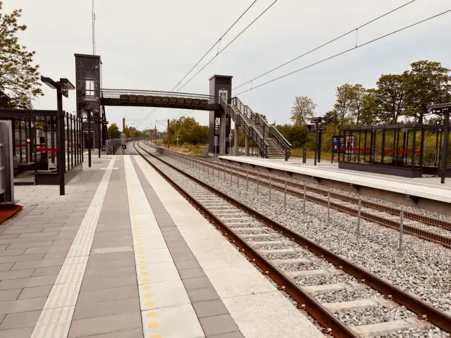 Billede af Glumsø Station.