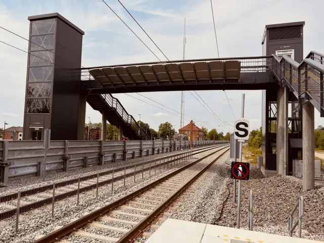 Billede af Glumsø Station.