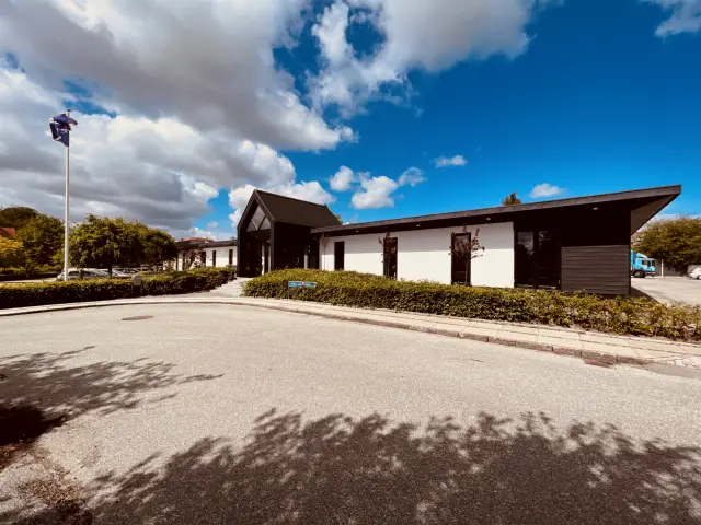 Billede af Grenaa Vestbanegård - Vestbanegård er nedrevet, men Grenaa Vestbanegård har ligget her.