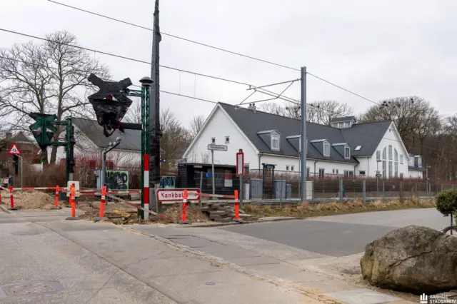Billede af Hjortshøj Station.