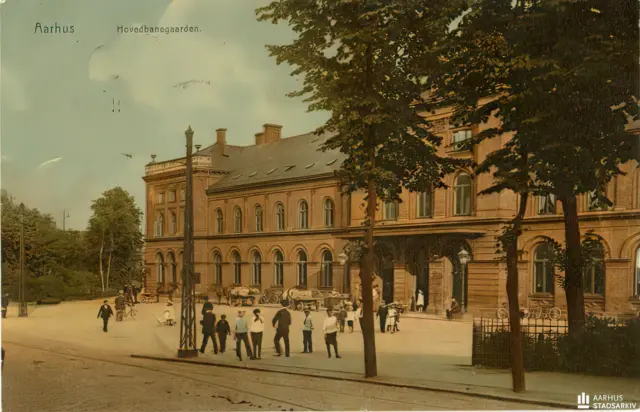 Billede af Aarhus Banegård.
