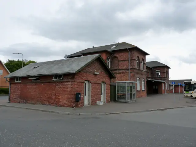 Billede af Bogense Station.