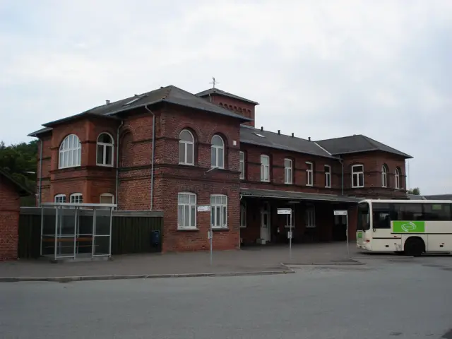 Billede af Bogense Station.