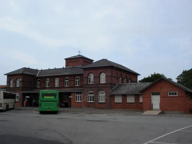 Billede af Bogense Station.