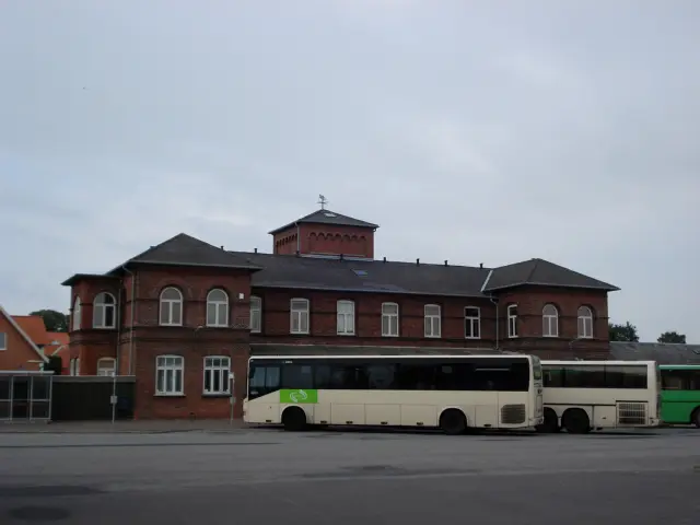 Billede af Bogense Station.